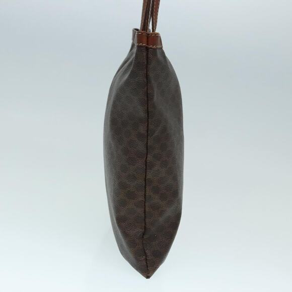 CELINE Macadam Canvas Hand Bag Pvc Leather Brown - Picture 5 of 12